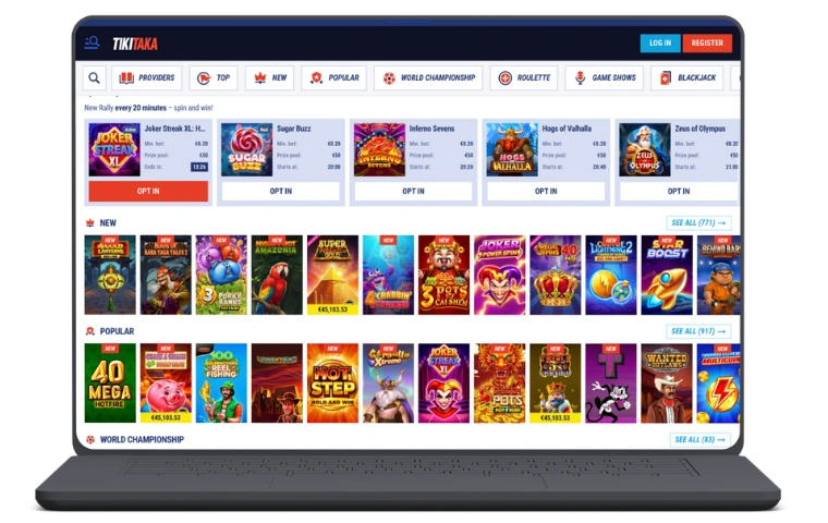 TikiTaka καζίνο apk